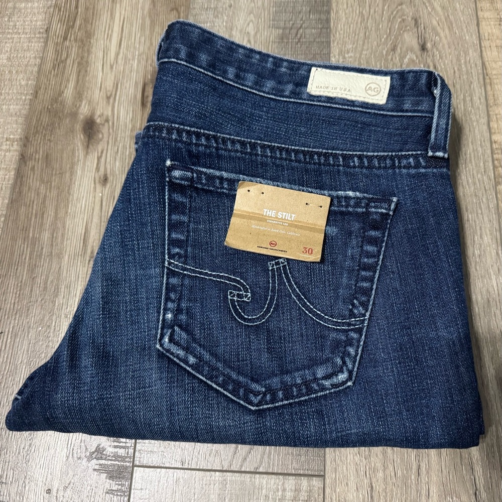 AG Adriano Goldschmied Stilt Cigarette Leg Jeans - NWT - 30R